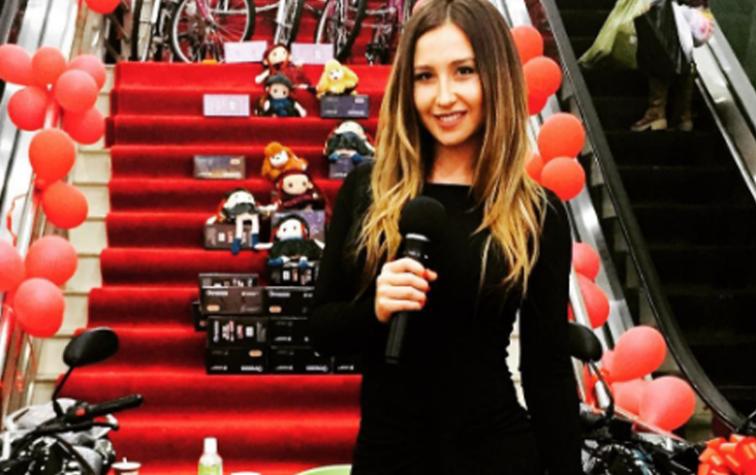 Nicole Moreno armó solita su look para debutar en Bienvenidos