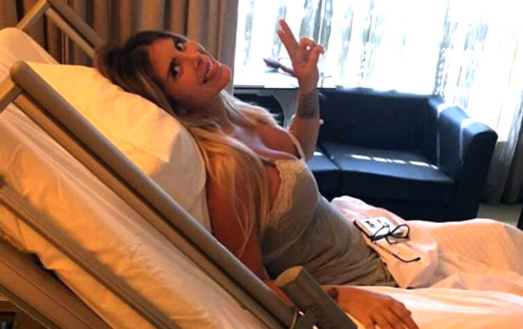 Cote López se toma selfie a tres días de ser madre