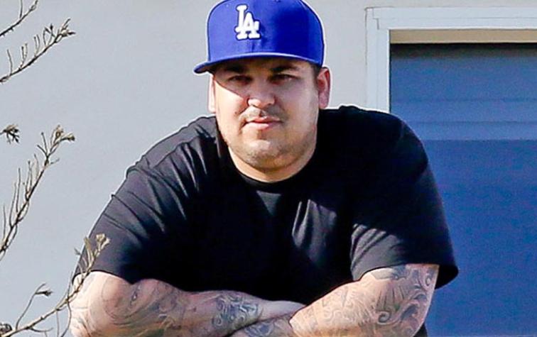 Rob Kardashian presume su nueva figura con varios kilos menos