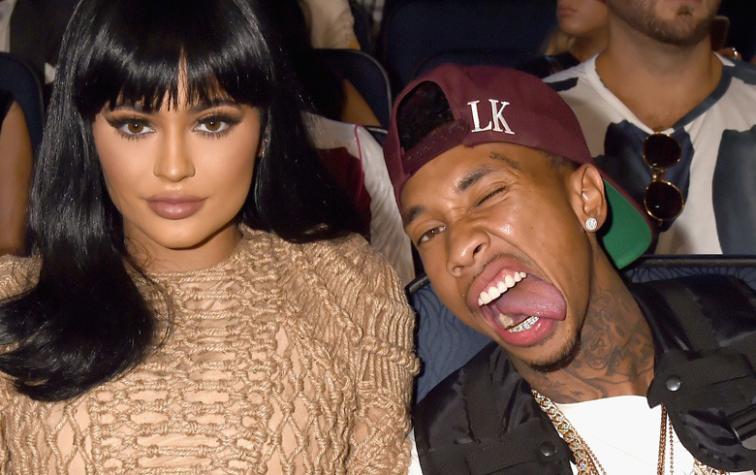 Kylie Jenner y Tyga reaccionaron ante el embarazo de Blac Chyna