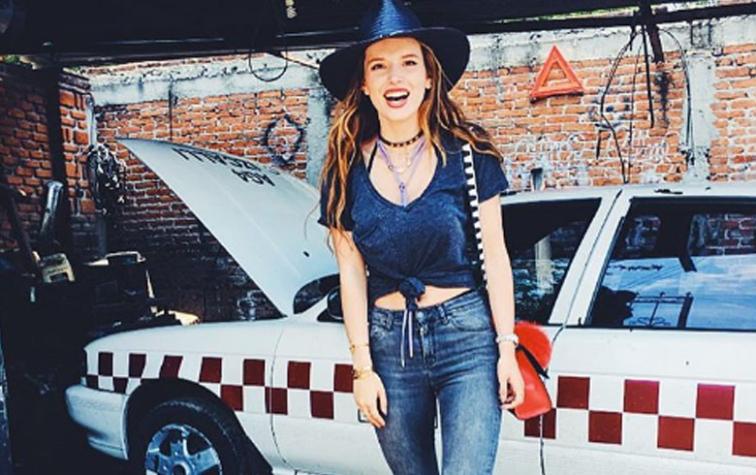 Bella Thorne enciende la web mostrando “underboob” y más