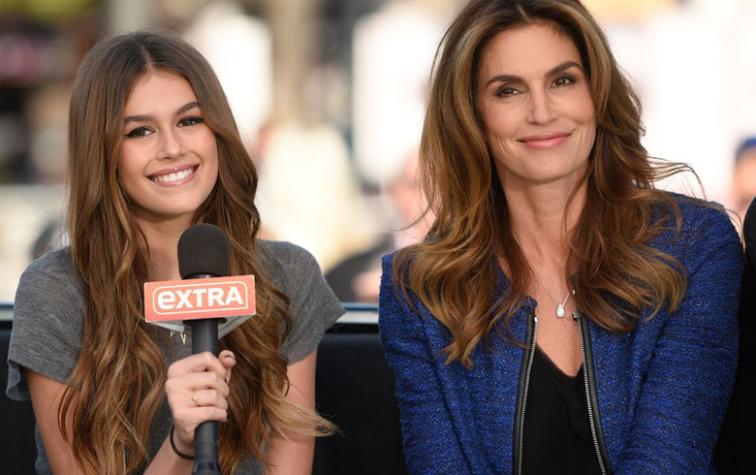 Cindy Crawford y su hija Kaia Gerber jugaron a vestirse y posar iguales