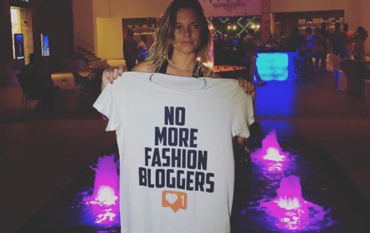 Ignacia Allamand se desquita con las “fashion bloggers”