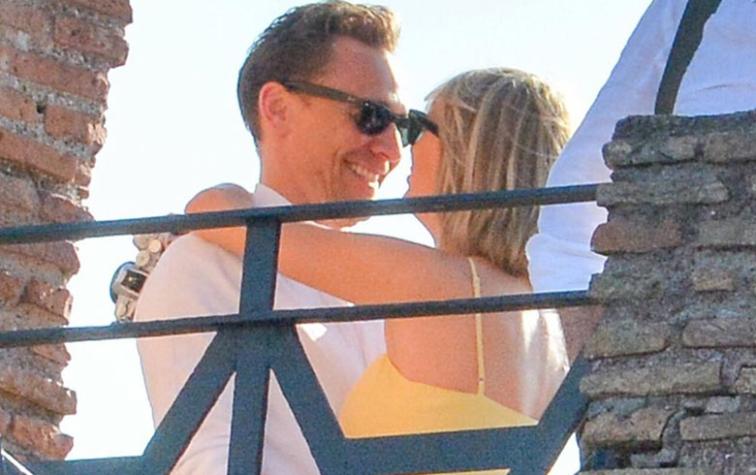 Las románticas fotos de Taylor Swift y Tom Hiddleston en Roma