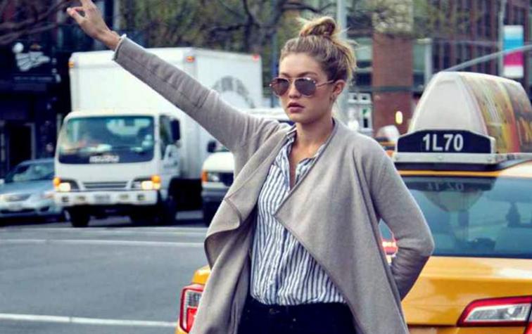 Gigi Hadid sale a andar en bicicleta en body