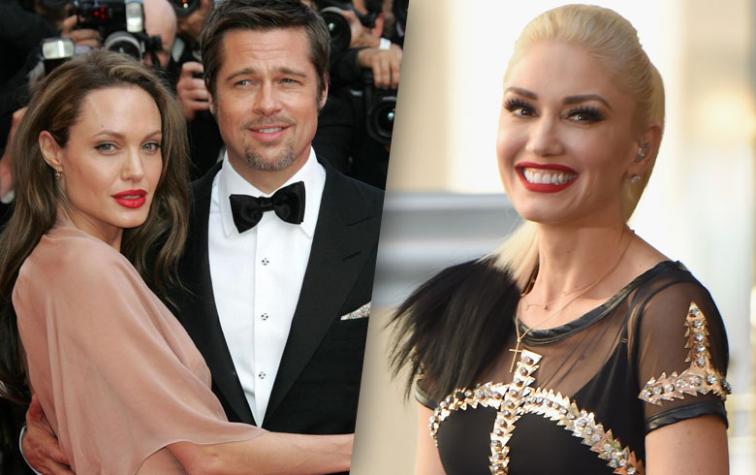 Gwen Stefani reveló que estuvo a punto de impedir el romance entre Angeline Jolie y Brad Pitt