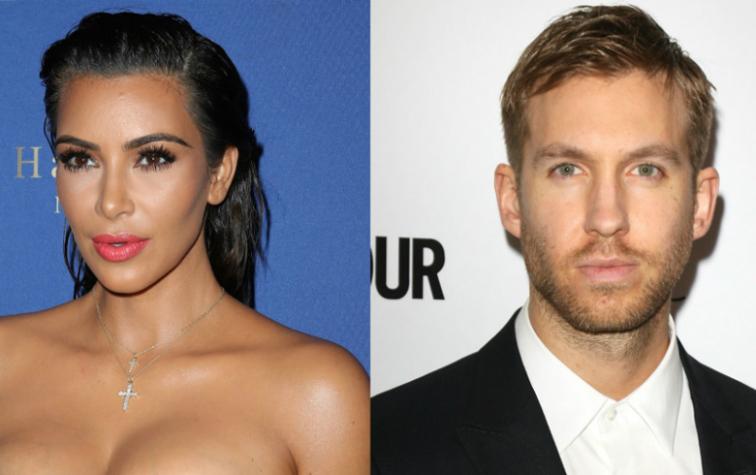 Mira cómo Kim Kardashian y Calvin Harris carretean con JLO