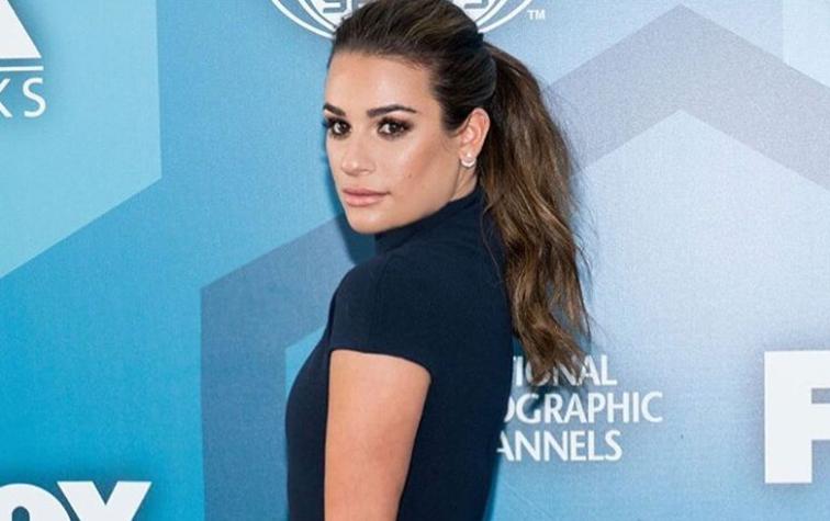 Lea Michele impacta con “side boob” de proporciones