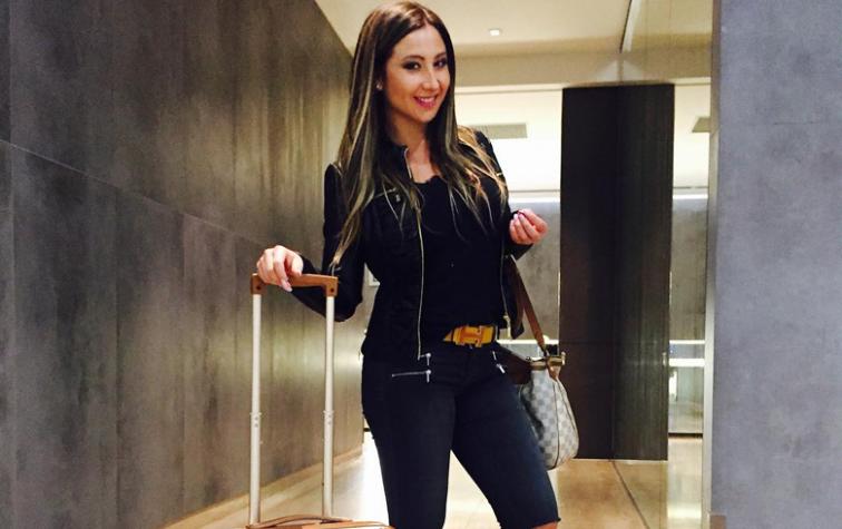 Nicole Moreno luce bikini de neopreno desde Miami