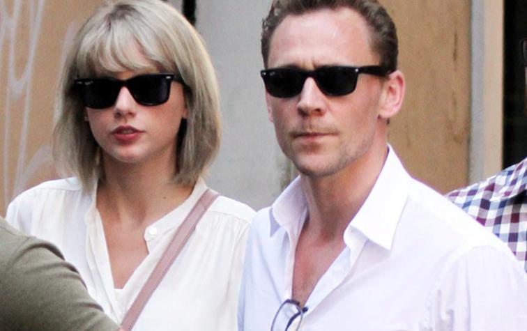 Taylor Swift y Tom Hiddleston se fueron a la playa con otras celebridades