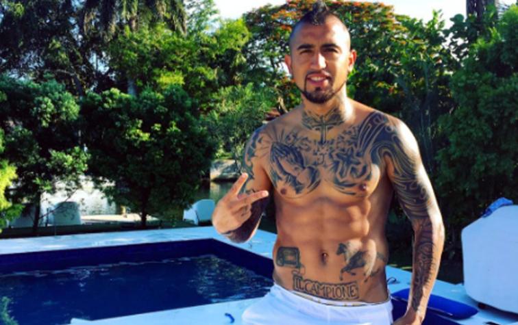 Arturo Vidal le dedica mensaje de amor a su señora en el día de su aniversario 