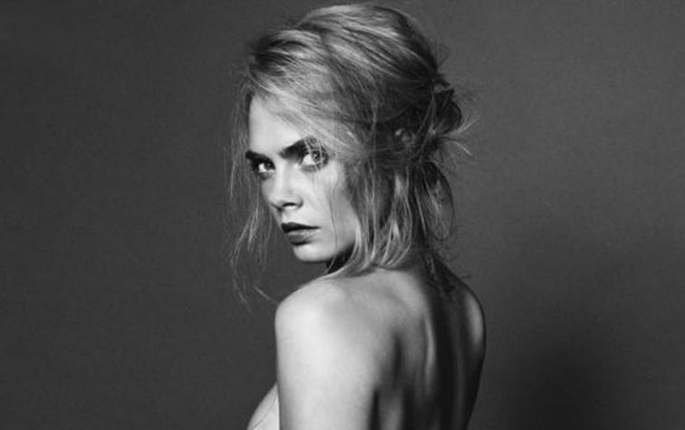 Cara Delevingne posa totalmente desnuda para Esquire