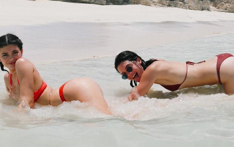 Alerta tendencia: el rojo ha sido el color Kylie y Kendall Jenner