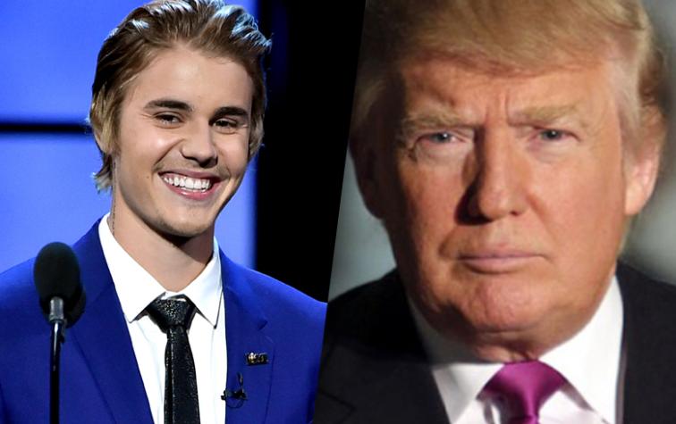 Justin Bieber rechazó cantar para Donald Trump