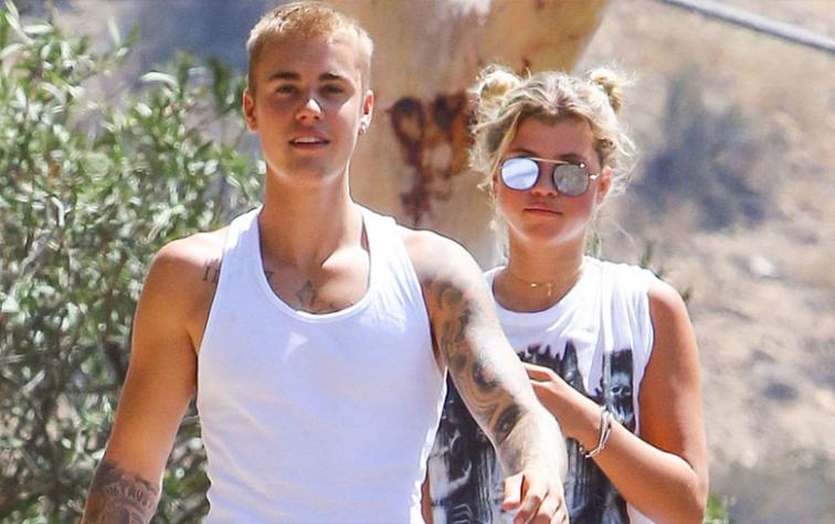 Sofia Richie se fue de su cumpleaños con Justin Bieber