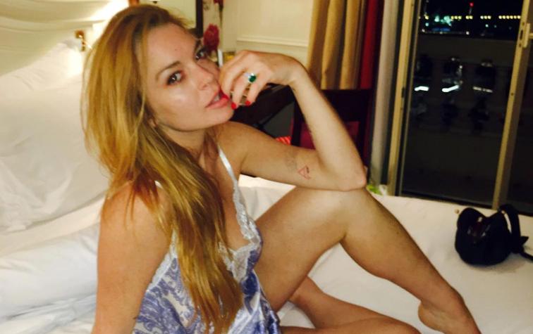 Filtran video de Lindsay Lohan agredida por su pareja