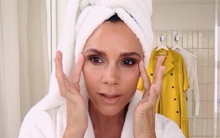 Tutorial de maquillaje de Victoria Beckham enojó a sus fanáticos