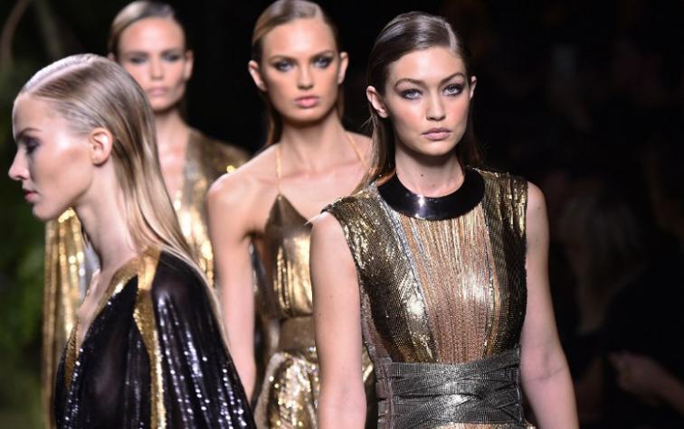 La inspiración safari de Olivier Rousteing para Balmain en PFW