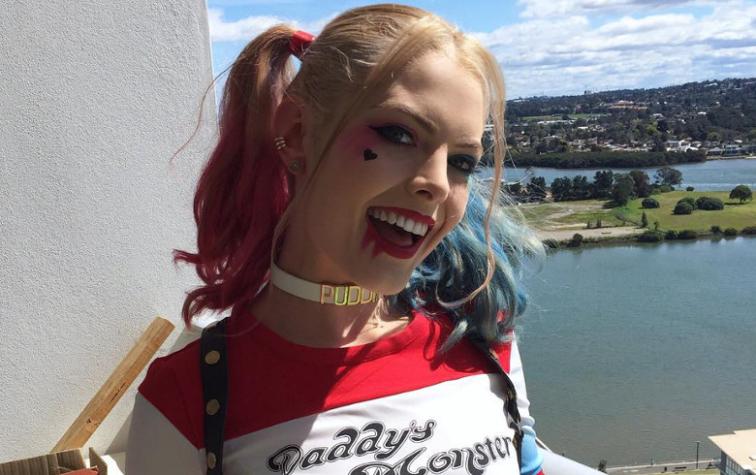 Joven sorprende por parecido con versión cinematográfica de Harley Quinn