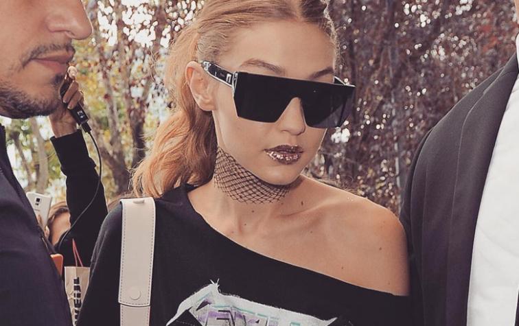 Gigi Hadid es captada sin maquillaje ¡Pero muy chic! 