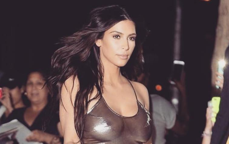 7 veces en que Kim Kardashian llevó la lencería al “Street Style”