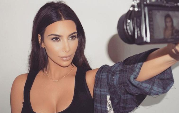 Kim Kardashian enseñó su maquillaje diario