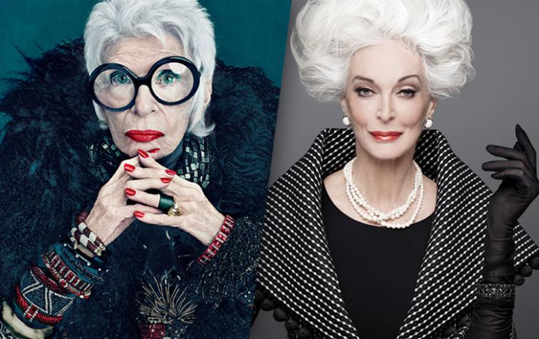 Las dos longevas que siguen inspirando la moda.