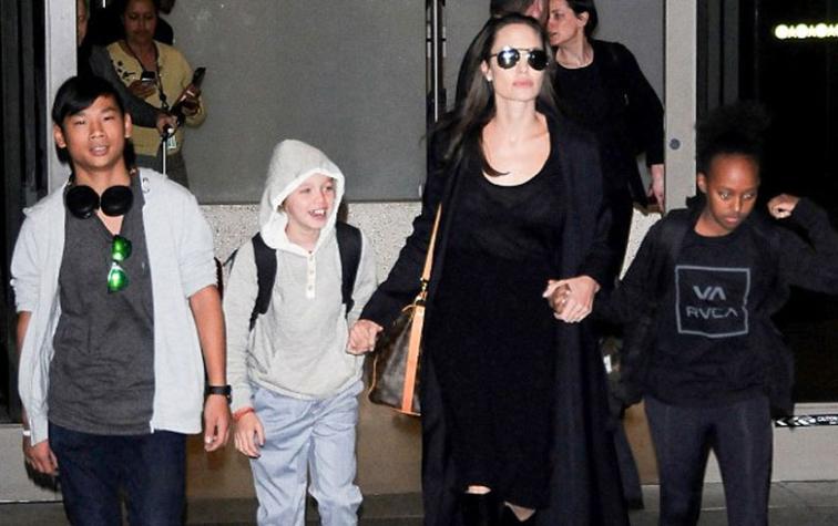 Angelina Jolie fue cuestionada durante 4 horas por supuestos abusos de Brad Pitt