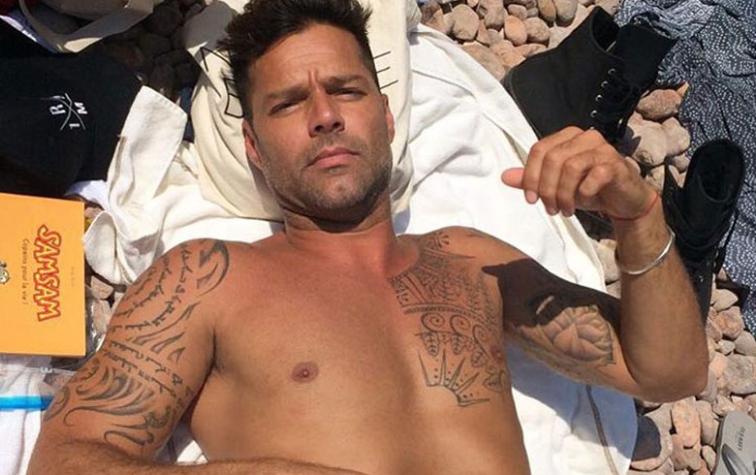 Ricky Martin disfruta del vino chileno