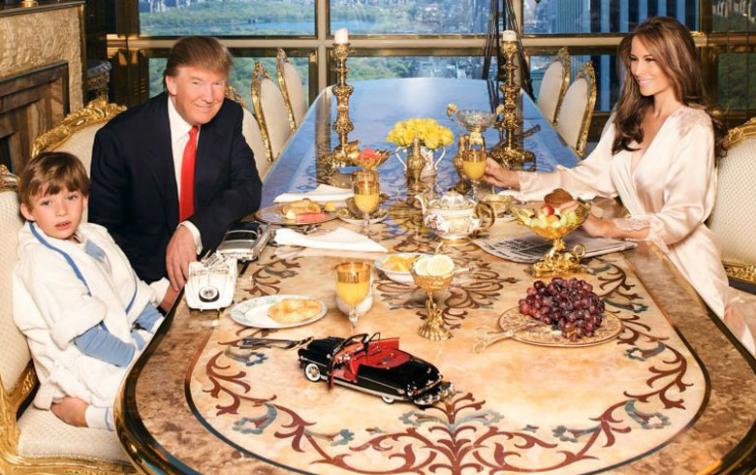 Conoce el lujoso departamento de Donald Trump en Nueva York