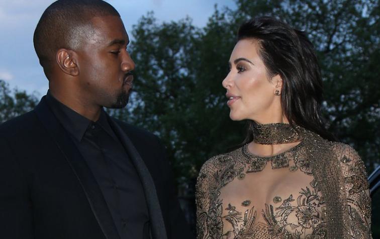 Kim y Kanye West le regalaron su primer par de zapatos a Dream