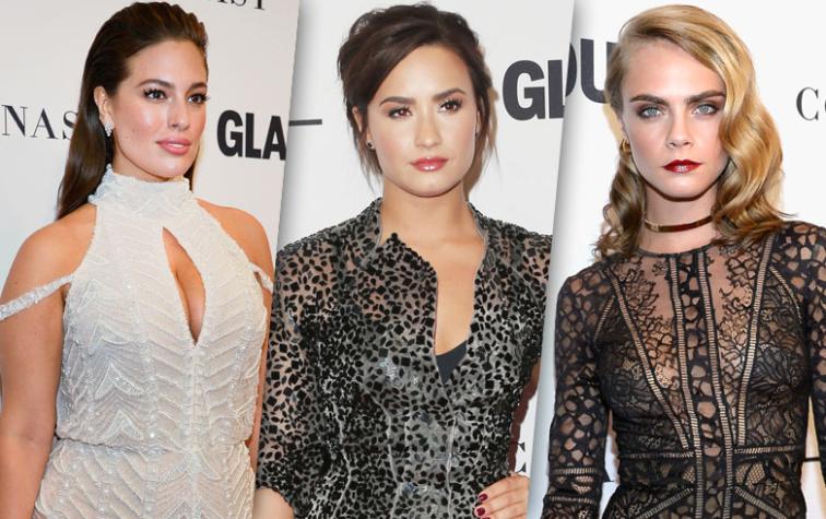 Brillos y transparencias se tomaron la gala de “Glamour”