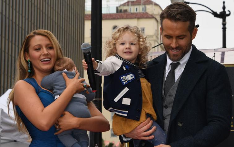 Ryan Reynolds y Blake Lively revelan el nombre de su segunda hija