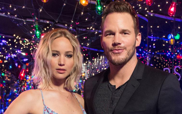 Jennifer Lawrence y Chris Pratt abandonaron entrevista por pregunta incómoda