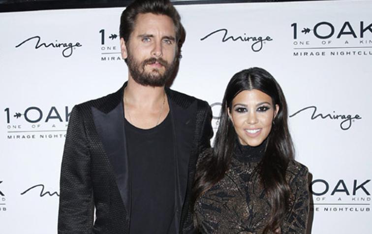 Kourtney Kardashian fue captada en cita con Scott Disick