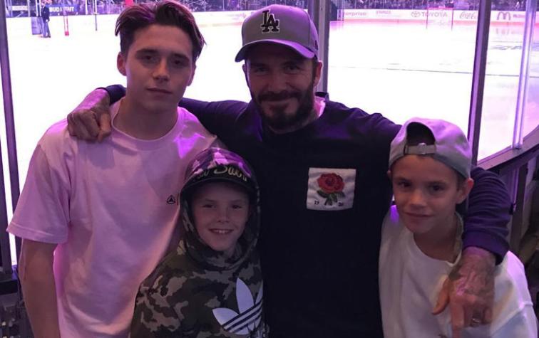 Hijo de David Beckham debuta como cantante con el manager de Justin Bieber