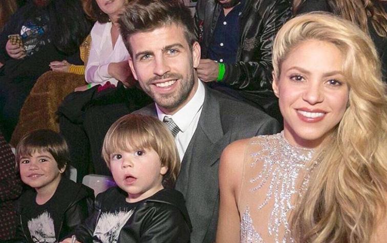 Shakira llega junto a Piqué y sus hijos a Barranquilla