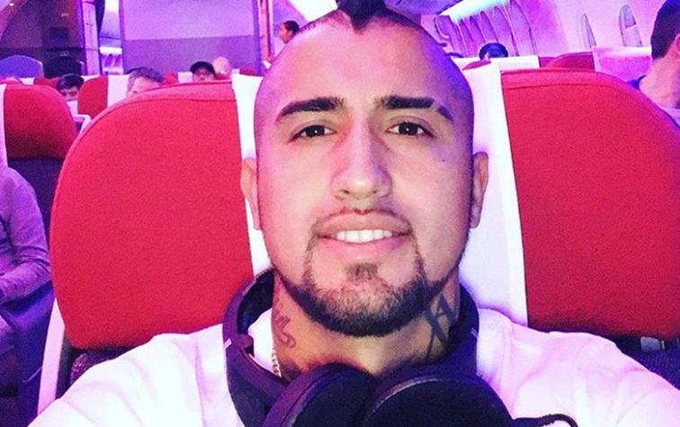 Arturo Vidal y su hijo Alonso son dos gotas de agua