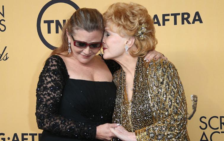 Debbie Reynolds y Carrie Fisher tendrán un funeral en conjunto