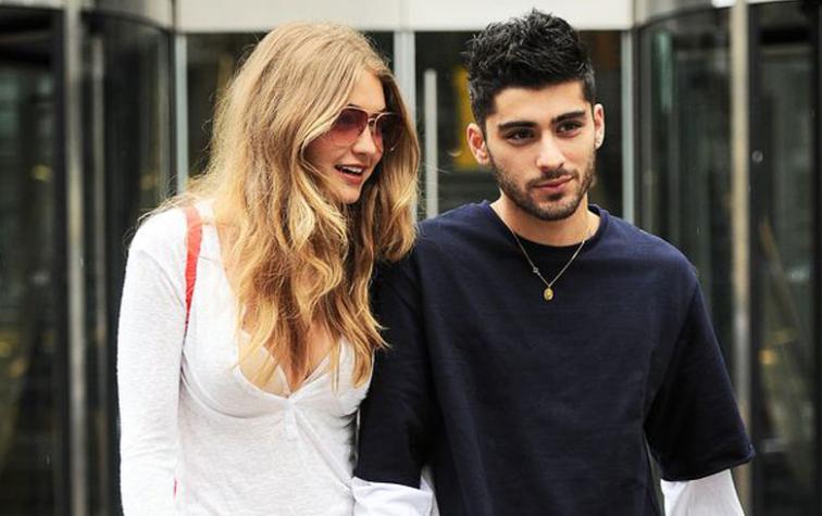 Gigi Hadid y Zayn Mlik pasean enamorados y combinados 