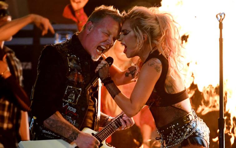 Lady Gaga y Metallica  prenden el escenario de los Grammy