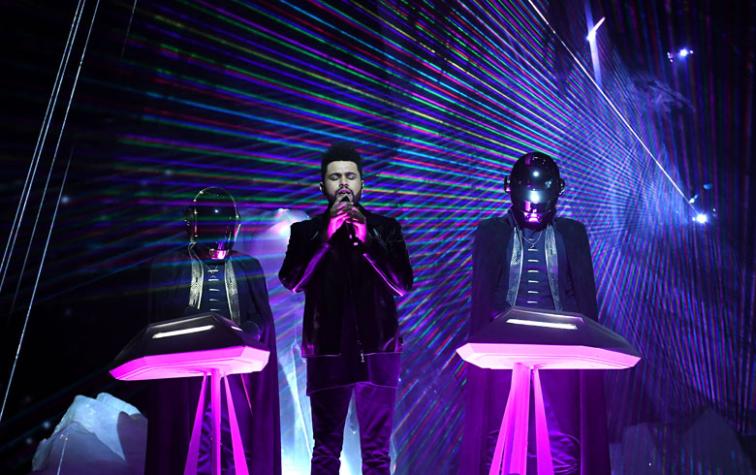 Daft Punk reapareció con todo junto a The Weeknd en los Grammy 2017 