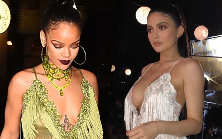 Look que Kylie Jenner le copió a Rihanna se convierte en batalla legal