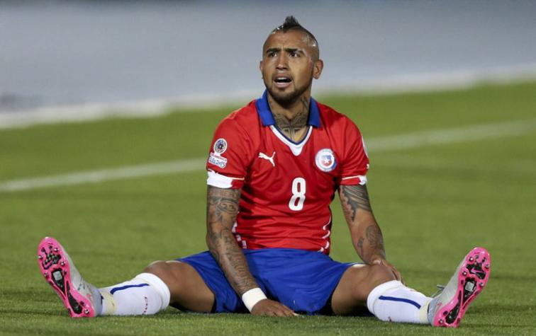 Arturo Vidal se siente arrepentido por su rendimiento ante Venezuela 