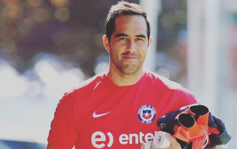 Claudio Bravo comparte vídeo de su hija dando sus primeros pasos 