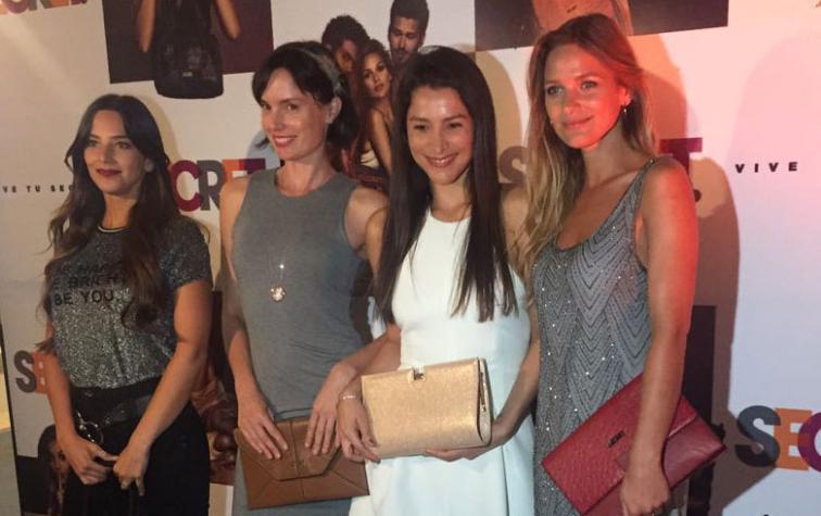 El look de las famosas en evento de carteras "Secret"