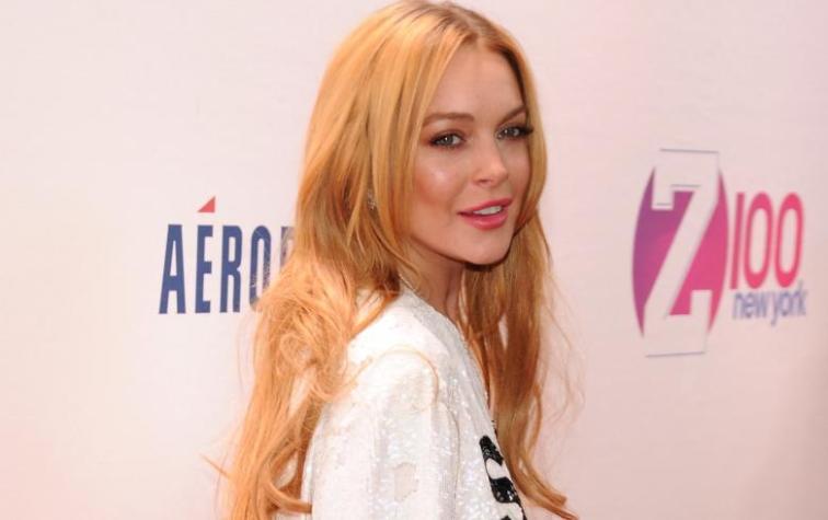 Captan a Lindsay Lohan con un poco sentador traje de baño