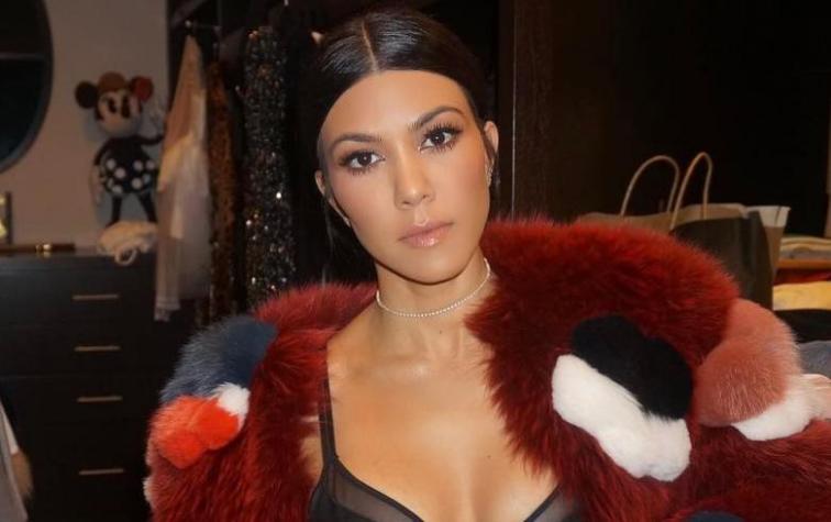 Kourtney Kardashian celebra su cumpleaños desnuda