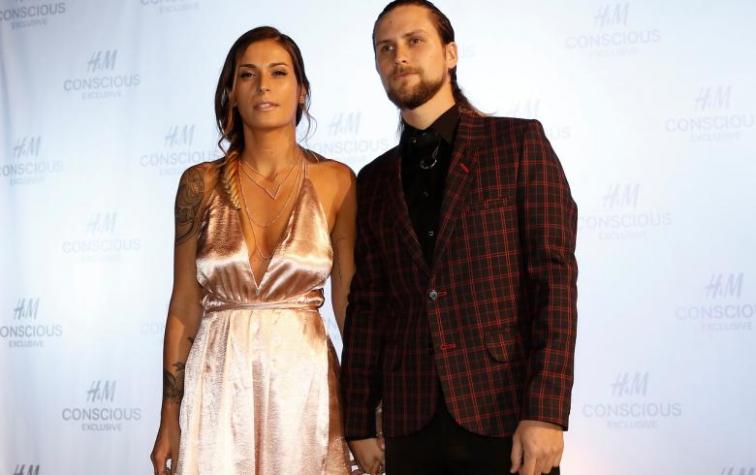 Jean Philippe Cretton llegó en pareja a la alfombra verde de H&M