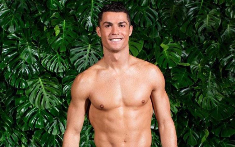 Cristiano Ronaldo se desnuda frente a la cámara en sensual sesión de fotos 